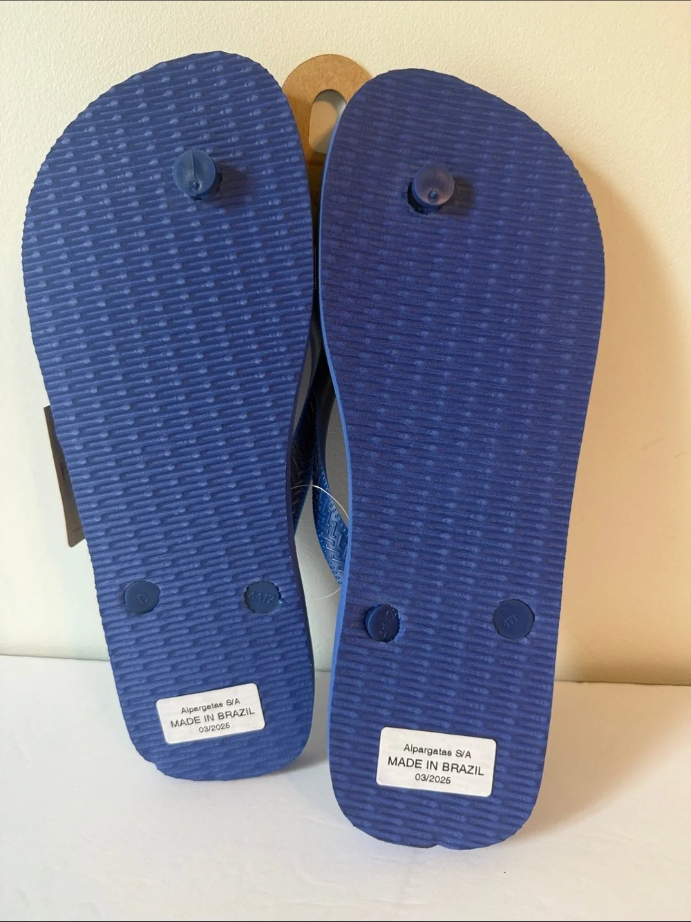 Havaianas Slim Flip Flops in Deep Blue